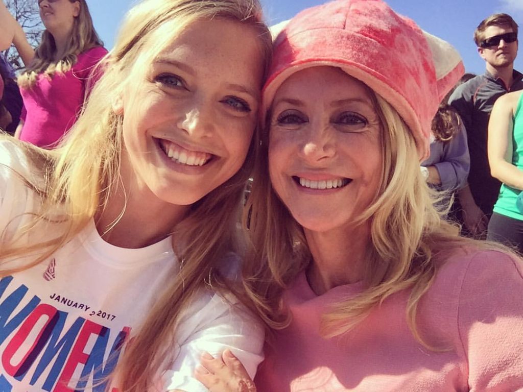 Alicia Roth Weigel and Wendy Davis