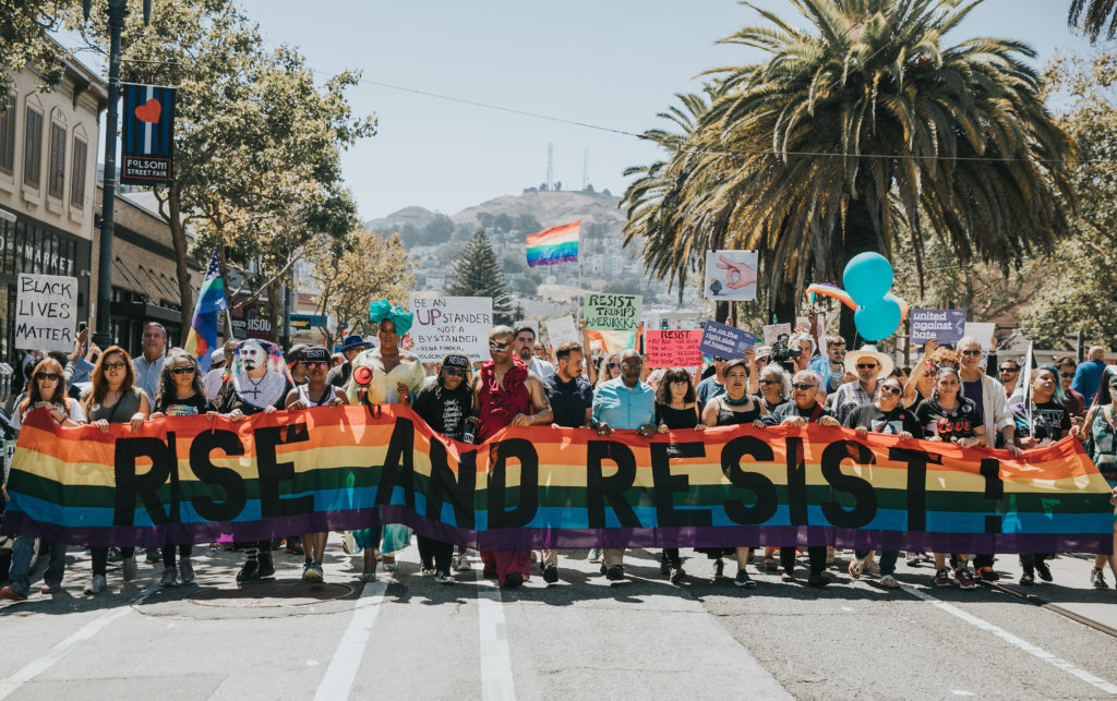 San Francisco Rally and March Against Hate