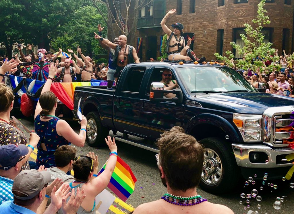 Leather daddies at Capital Pride parade