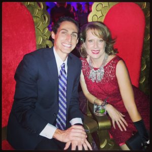 Danielle (left) pre-transition with her ex-wife Melissa