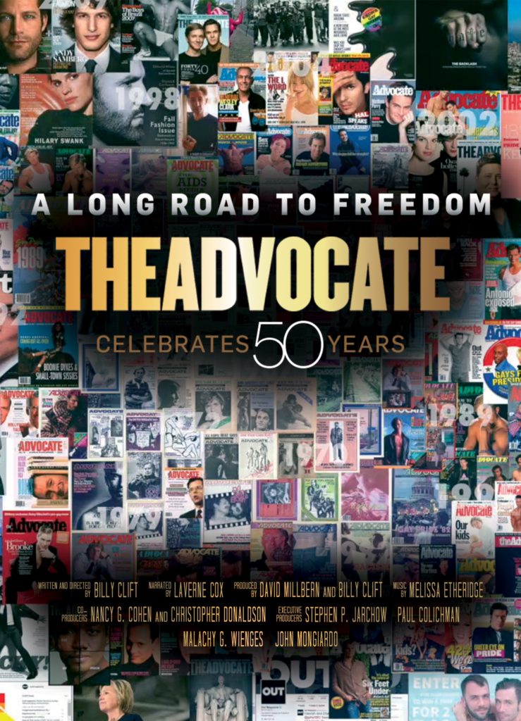 Movie poster for A Long Road to Freedom, a film about LGBTQ history