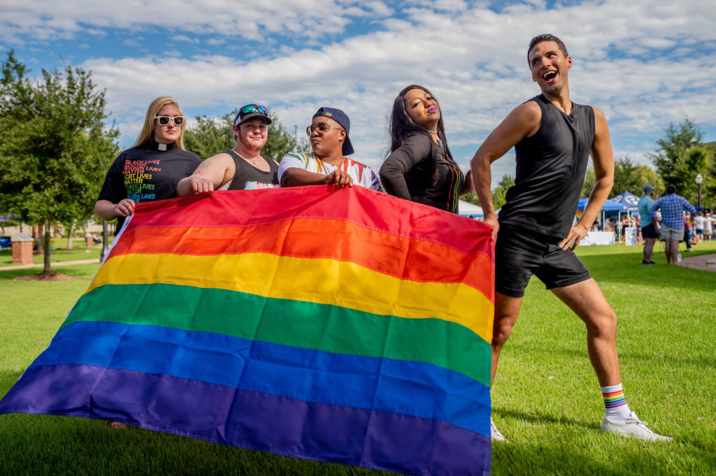 Raymond Braun at Pride in Tuscaloosa, Alabama