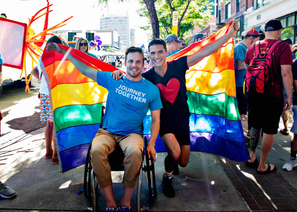 Raymond Braun at Salt Lake City Pride 