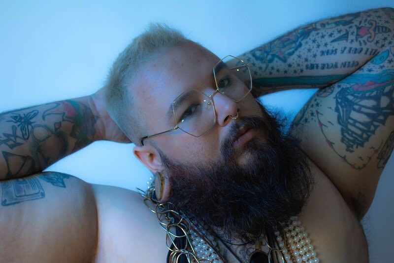 Chris Conde, a queer rapper in San Antonio, Texas