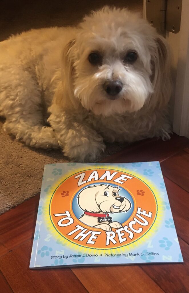 Zane to the Rescue - a children's book about rescue dogs and LGBTQ families 